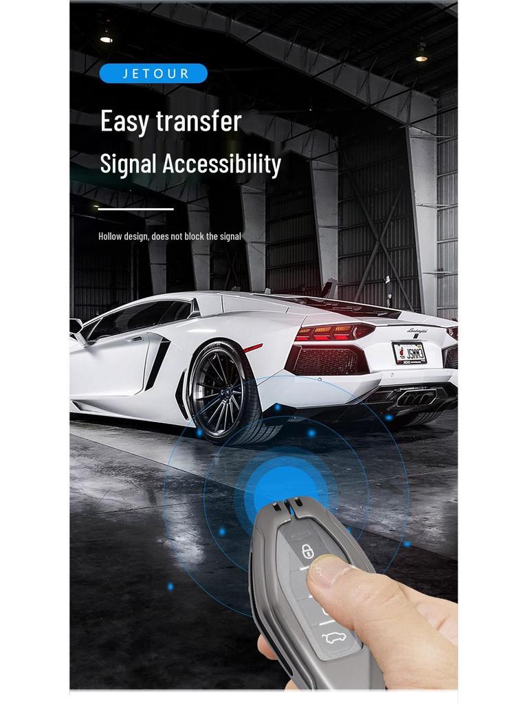 Чехол для ключа Jetour X70/X90 Plus: Чехол-сумка для автомобиля с полной защитой для X70 Coupe