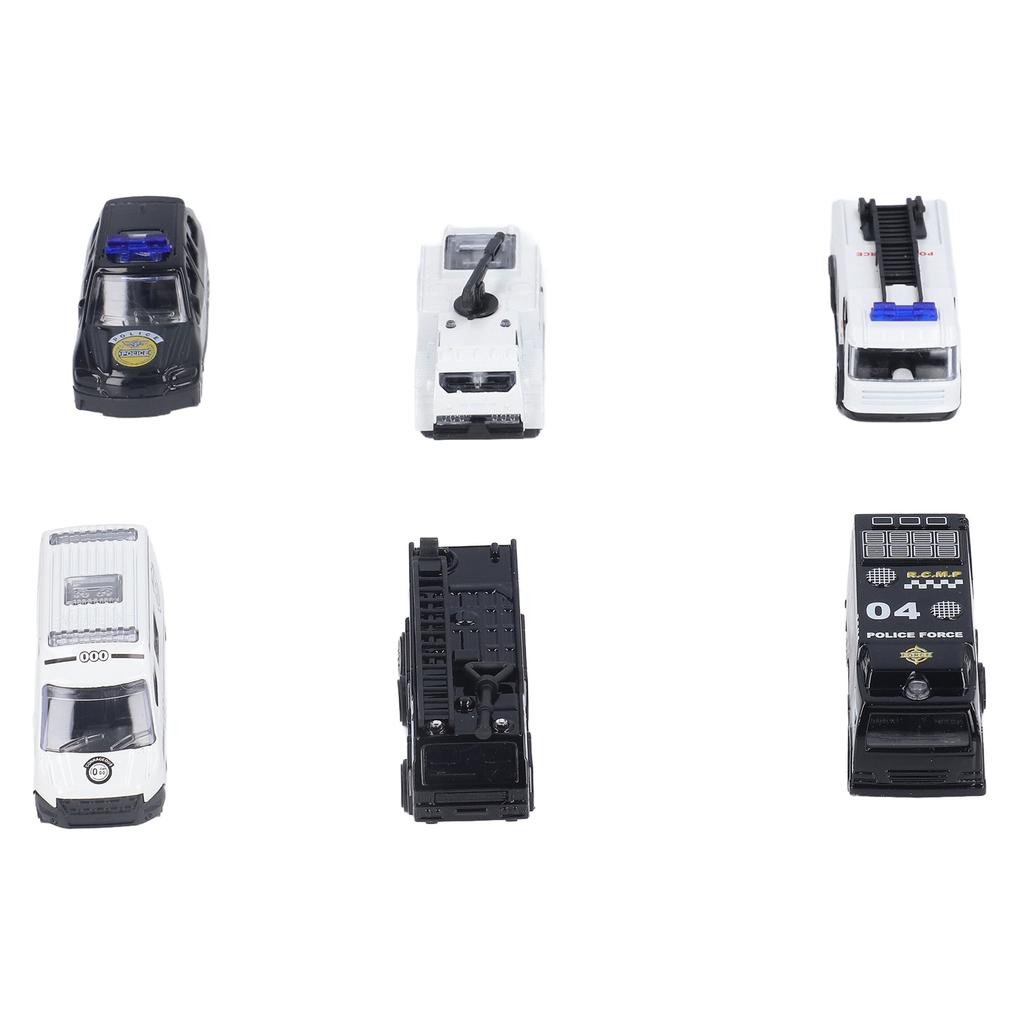 SWAT Car Set 1:64 Alloy Metal Portable Children"s Educational Toys Die Casting SWAT Car Police