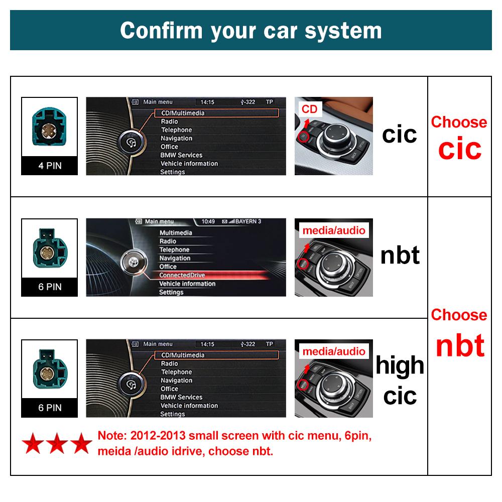 RoadTop 12,3'' Беспроводной Carplay Мультимедиа Linux Сенсорный Экран Для BMW X3 F25 X4 F26 2011-2016 CIC NBT Android Auto Auto Link