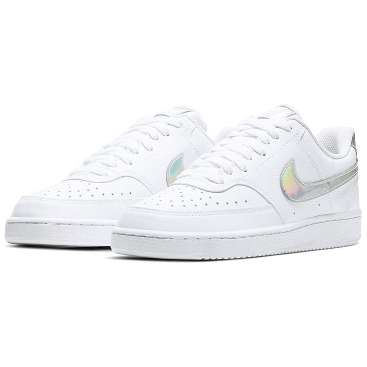 Nike Court Vision Low White Женские кроссовки Разноцветные черные CW5596-100