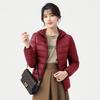 Autumn and Winter Hooded Down Jacket for Women with 90 White Duck Down Lightweight and Warm Casual and Versatile Jacket