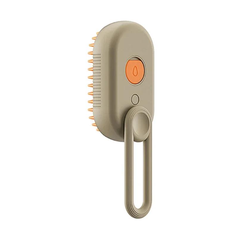 New Steamy Cat Brush 3 In 1 Electric Anti-splashing Dog Brush with Steam Spray for Massage Pet Grooming Comb Hair Removal Combs