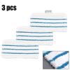 3pcs Mop Cloths Practical Head Width 300mm Mircrofibre