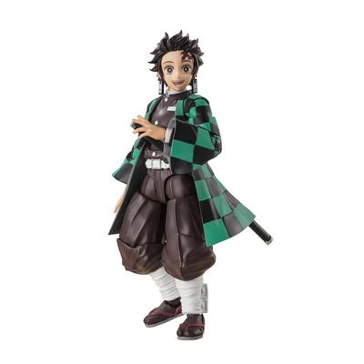 TAMASHII NATIONS С.Х.. Фигурка Figuarts Demon Slayer Танджиро Камадо 140 мм ПВХ и АБС Окрашенная Коллекционная