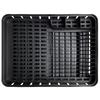 Drainer for dishes, cutlery, plates, cups, standing kitchen black