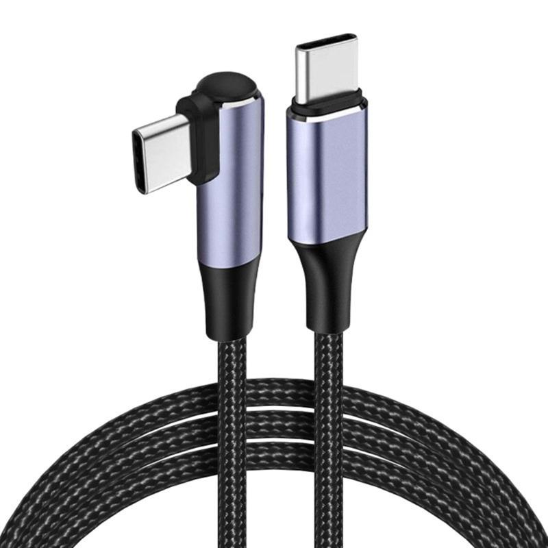 Кабель для зарядки USB C - USB C 100 Вт, кабель для зарядки Type C, кабель для быстрой зарядки, передача данных 480 Мбит/с для телефона, планшета
