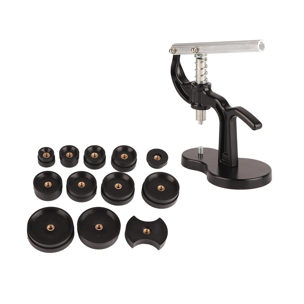 Инструмент для ремонта часов для пресса задней крышки часов, замены батареи с 12 матрицами