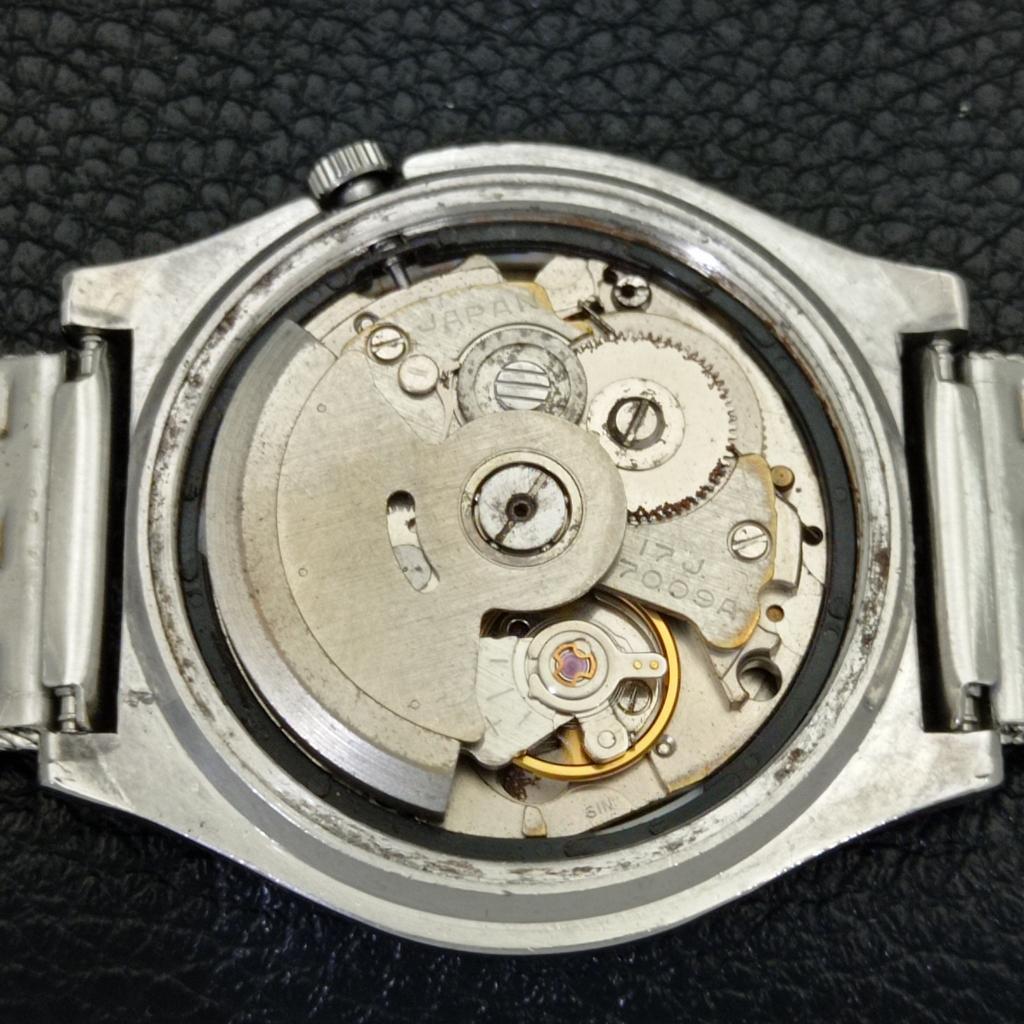 АВТОМАТИЧЕСКИЕ ВИНТАЖНЫЕ ЧАСЫ SEIKO 5 ЯПОНИЯ 7009A МУЖСКИЕ С СИНИМ ЦИФЕРБЛАТОМ a701362-5
