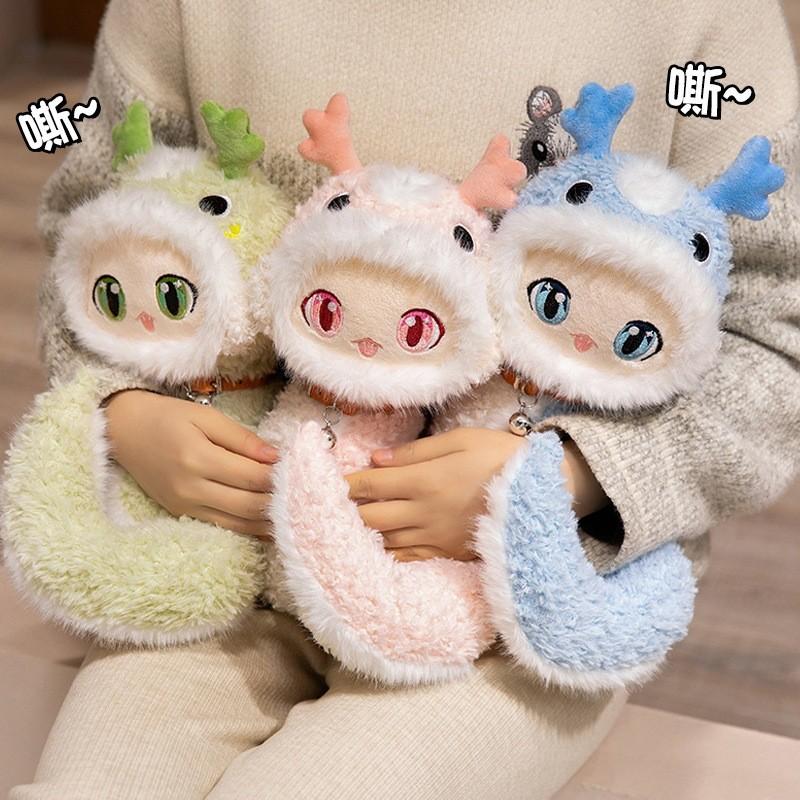 Яркая плюшевая игрушка-змея, милая кукла-змея для малышей с ПП-хлопком, идеально подходит для подарков