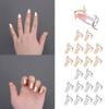 Causal Nail Rings Removable Phalanx Ring New Fingertip Nail Rings  Nail Art Decoration