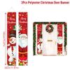 Christmas Snowman Door Curtain Banner Merry Christmas Decorations For Home 2025 Navidad Kerst Natal Noel Xmas Decor New Year