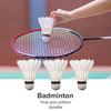 3/6/12Pcs Goose Feather Badminton Shuttlecocks Durable High Elasticity Badminton for Training Entertainment