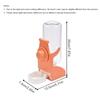 500ML Small Pet Water Dispenser Plastic Cage Mounted Feeder  Small Pets