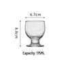 Стакан Shangqi 175 мл с короткой ножкой (Набор из 2)