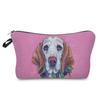Женская косметичка с принтом собаки, органайзер для туалетных принадлежностей, дорожный кейс для хранения 6773