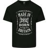 Мужская легкая хлопковая футболка "Born In Britain 74th Birthday Made 1951"