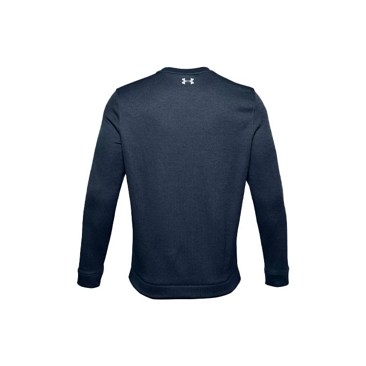 Under Armour Свитер повседневный флисовый круглый вырез спортивная толстовка мужская толстовка Academy-Blue 1360503-408