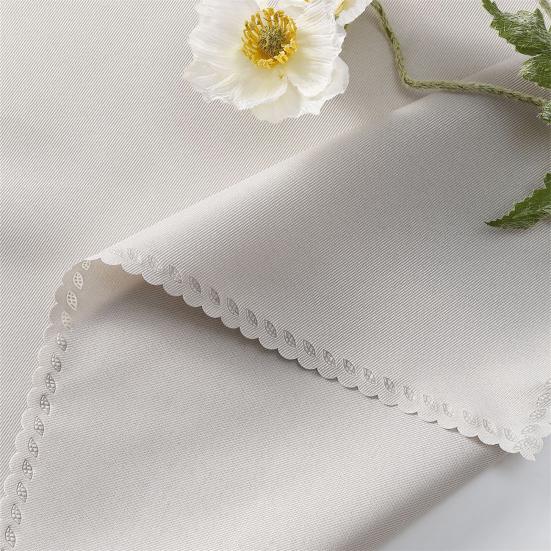 Napkin Cloth Lace Trim Reusable Square Napkin Fabric Outdoor Events Weddings Parties Banquets Buffets Home Decor