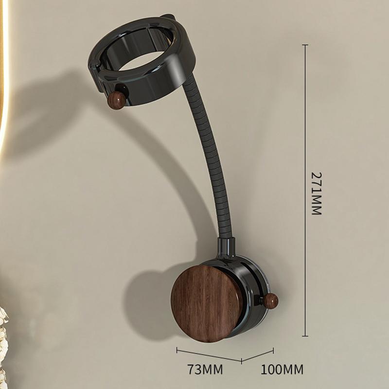 Держатель для фена Не нужно держать Регулируемый Настенный Подвесной Свободные руки Не нужно сверлить отверстия Универсальная Стойка для хранения воздуховодов