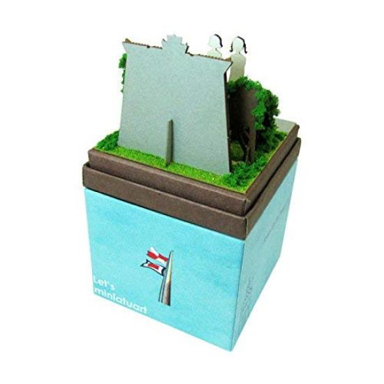 Sankei Studio Ghibli mini От Поппи-Хилл до моря и до неба в Латинском квартале из бумаги, немасштабная MP07-79