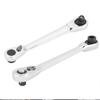 Mini 1/4 Double-headed Ratchet  Socket  Wrench Two-way 72 Teeth Labor-saving Wrench