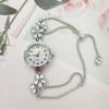 Adjustable Bracelet Watch Quartz Movement Flower Bracelet Watch Women's Quartz Watch  Gift Giving