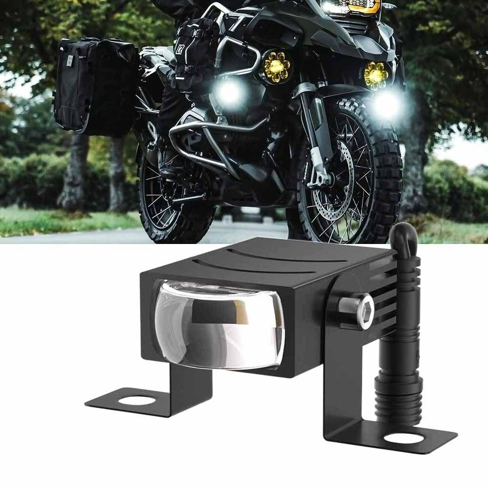 Waterproof Motorcycle Spotlight Two-Color Automotive Headlamps Fog Spotlights  Motorcycle Work