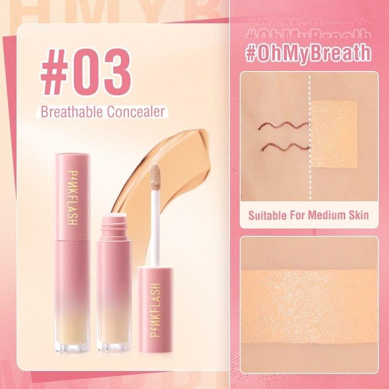 PINKFLASH - Стойкий матовый консилер - 5 цветов