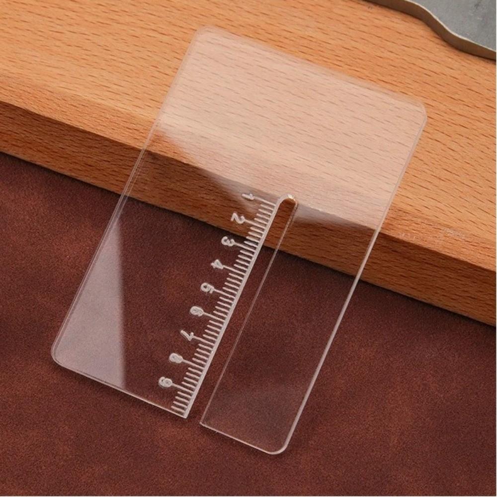Multifunctional Wooden Leather Chopper Stainless Steel Punching Auxiliary Tool
