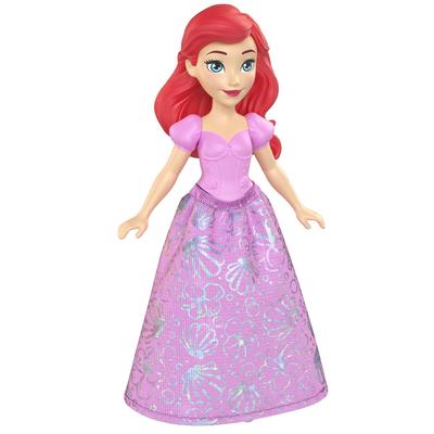 MATTEL Принцесса Ариэль в возрасте 10 лет и HLW77 Disney/Disney (Мини-кукла) [Кукла-наряд] [3 up] [Подарок]