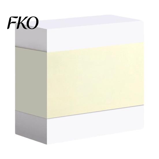 Reusable Stick Notes Notes, 4x4in Self-Stick Cube Pads, 400 Thick Paper Sheets/Pad Adhesive Memo Pads for Office, School, Home