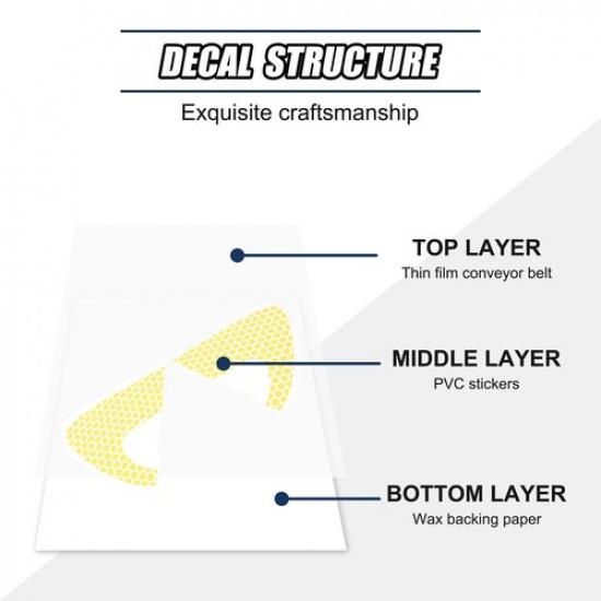 Yellow Car Rear Glass Graphic Decal Vinyl Sticker For Seat Leon MK2 1P1 2008-12