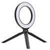 PULUZ PKT3038 Портативная легкая светодиодная кольцевая заполняющая подсветка LED для мобильного телефона с штативом