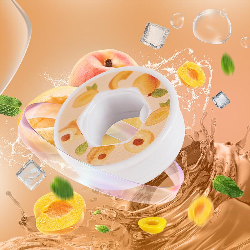 Пластиковый стакан для воды Tritan с ароматом фруктов и трубочкой для детского спорта и фитнеса – Креативный, легкий и роскошный.