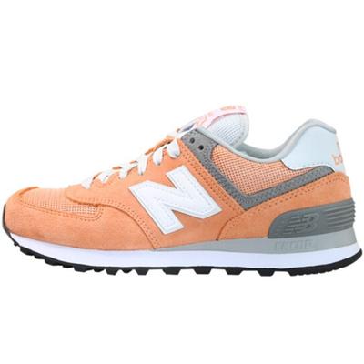 Nb 574 Ретро Удобные Повседневные Низкие Кроссовки для Бега Женские кроссовки Розовые WL574CB