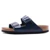 Birkenstock Arizona Мягкая стелька Кожа с пропиткой Синий 1013643