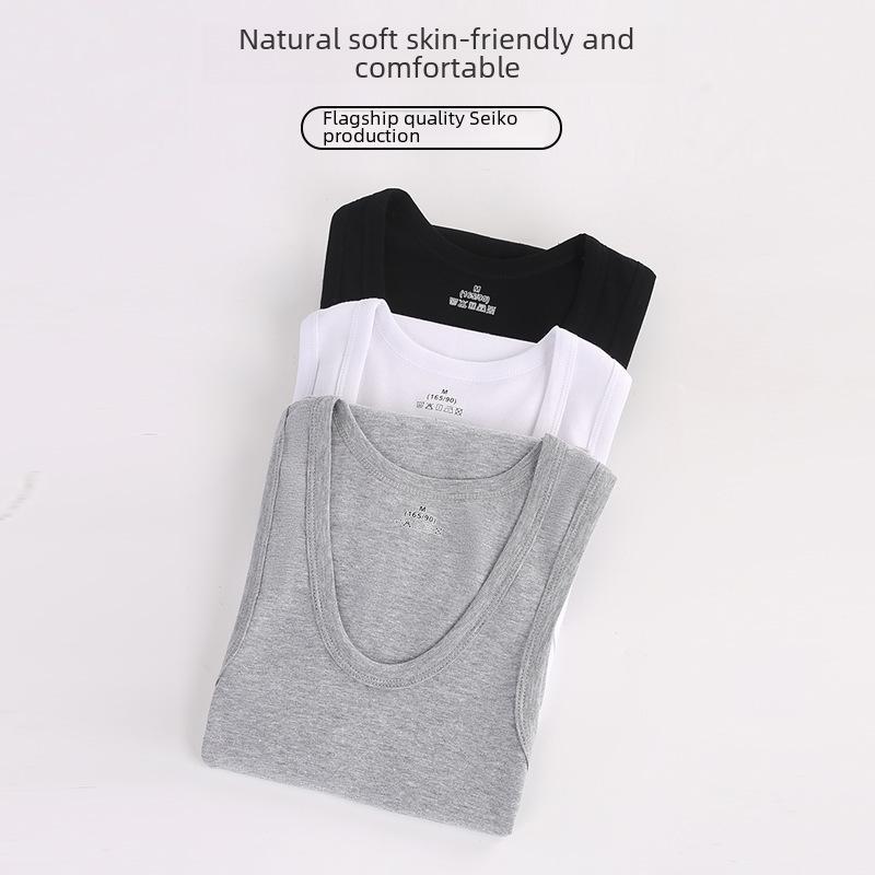 Men’s Cotton Fitness Vest - Spring/Summer