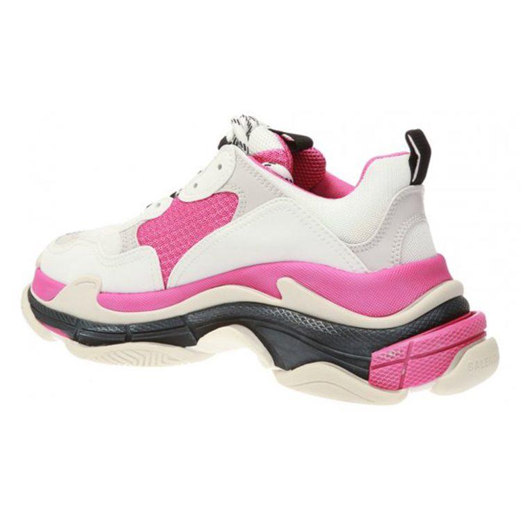 Balenciaga Triple S 'Розовый Белый' Женские 524039W09OM9021