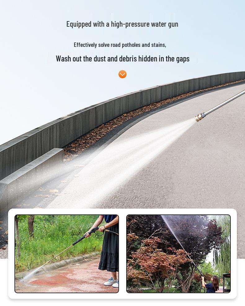Wright Electric Ride-on Sweeping Vehicle for Scenic Areas & Industrial Cleaning