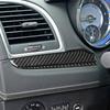 6Pcs Carbon Fiber Dashboard Panel Trim Cover Set Sticker For Chrysler 300 2011+
