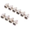 10Pcs 75 Ohm F Type Coaxial Male Terminator End Caps Connectors Rf Port