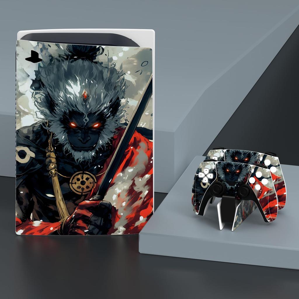 Наклейка наклейка совместима с PlayVital наклейка на корпус консоли ps5 виниловая наклейка совместима с контроллером ps5 гарнитура пульт дистанционного управления зарядка