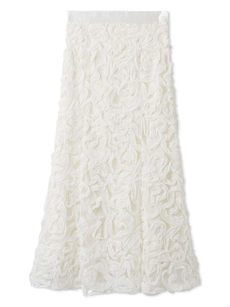 HM Collaboration Heart Embroidered Skirt CWFS251109OWHT38