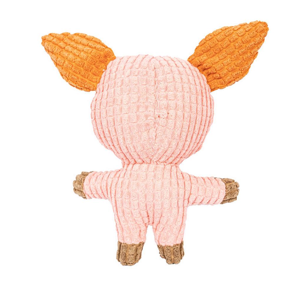 Игрушки-пищалки для домашних собак, в форме животных, плюшевые игрушки-пищалки для жевания для маленьких, средних и больших собак