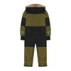 Children's Fashion Outdoor Waterproof Fleece-Lined Thickened Warm Boys' And Girls' One-Piece Ski Suit