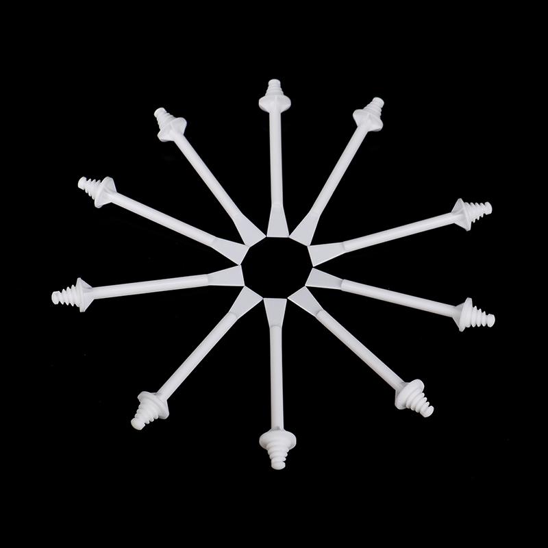 10 шт. восковая палочка для носа, пластиковая одноразовая палочка для удаления волос, восковая палочка