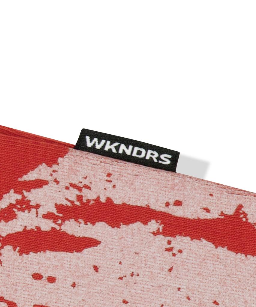 Футболка WKNDRS с молитвой (красный)