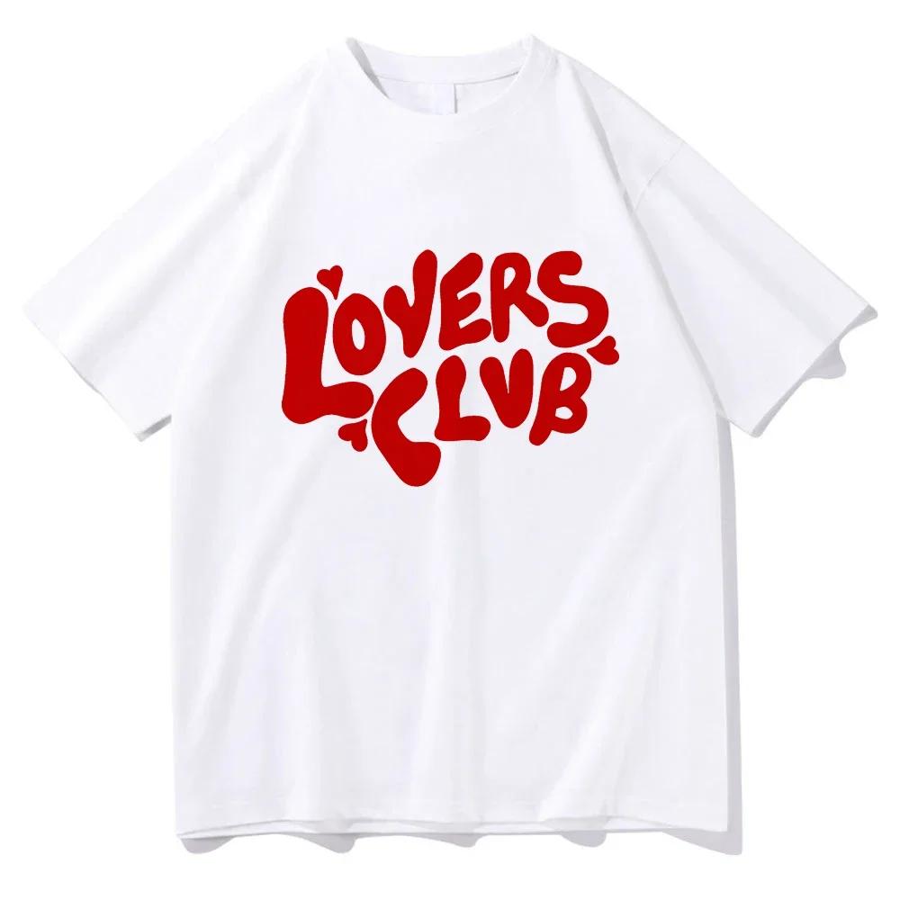 Футболка Niall Horan Lovers Club, модная одежда 90-х годов для мужчин и женщин, летние топы Harajuku, винтажные футболки унисекс из хлопка с графикой