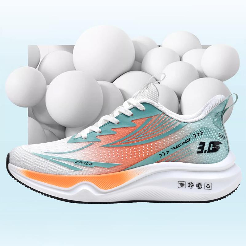Кроссовки для бега из настоящего углеродного волокна, мужские кроссовки для бега с амортизацией, мужские спортивные кроссовки с мягкой дышащей подошвой и отскоком