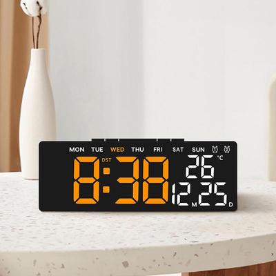 Светодиодные многофункциональные цифровые часы с USB-выходом и будильником (Модель 5510)